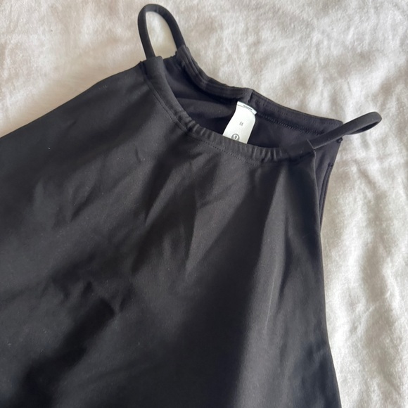 121 🆕🖤 Lululemon Stitch Trim Halter Tank SOTM - Black - Picture 10 of 15